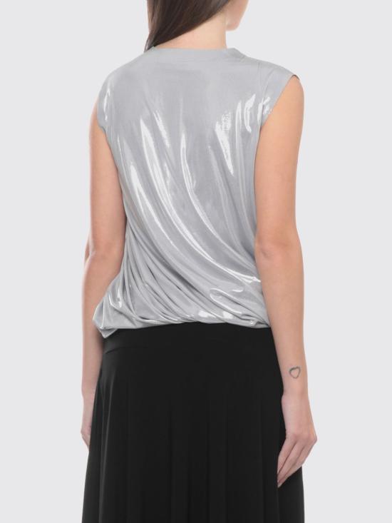 26SS 노마카말리 민소매 티셔츠 ST1266LMT82 058 Silver - NORMA KAMALI