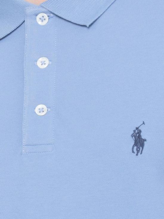 26SS 폴로 랄프로렌 커스텀 슬림핏 폴로셔츠 710941439 033 Gnawed Blue - POLO RALPH LAUREN