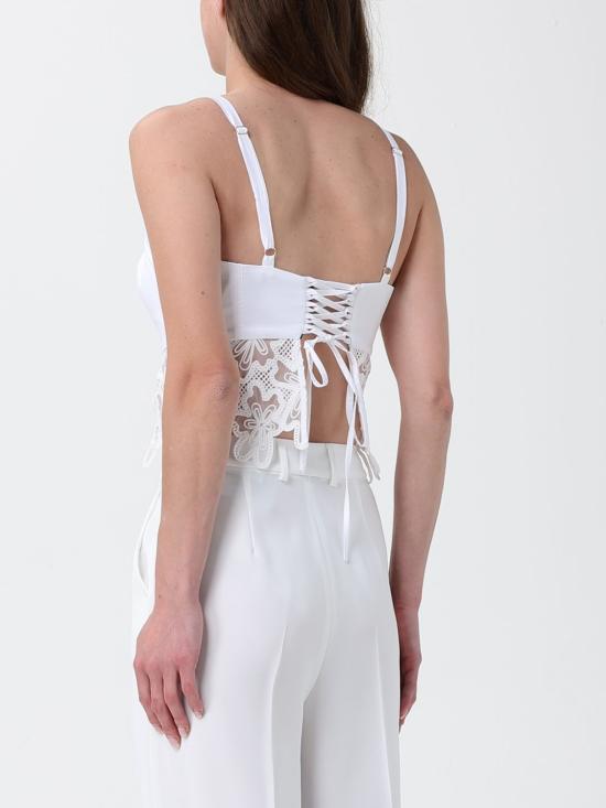 26SS 하니타 민소매 티셔츠 HM31704597 BIANCO White - HANITA