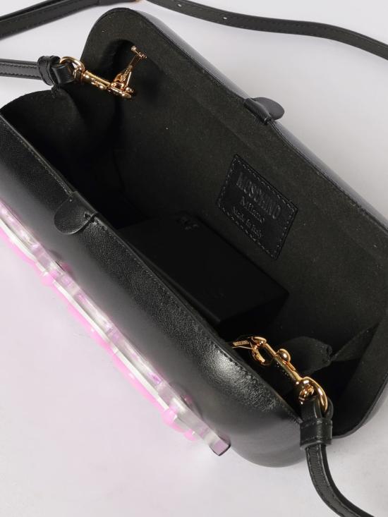 26SS 모스키노 클러치/파우치 MC4216PP0OOS5 00Z Black - MOSCHINO