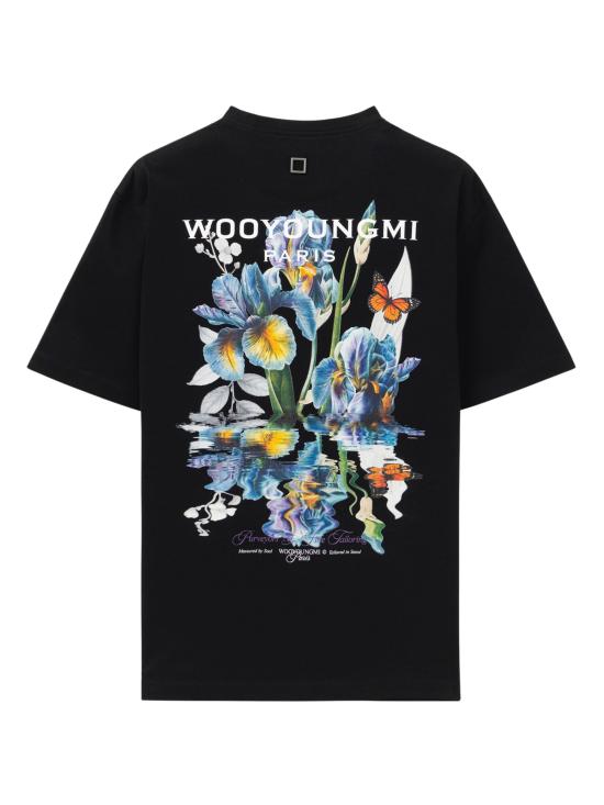 26SS 우영미 반팔 티셔츠 W261TS06 708B Black - WOOYOUNGMI