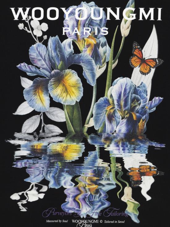 26SS 우영미 반팔 티셔츠 W261TS06 708B Black - WOOYOUNGMI