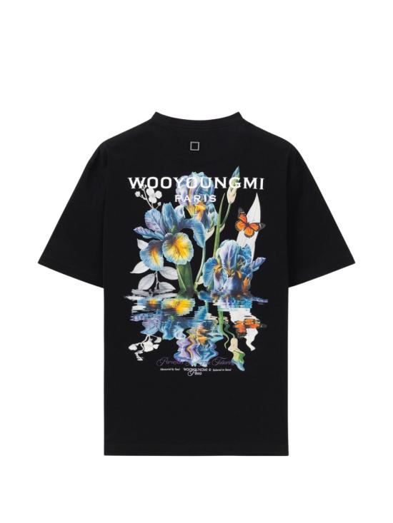 26SS 우영미 반팔 티셔츠 W261TS06 708B Black - WOOYOUNGMI