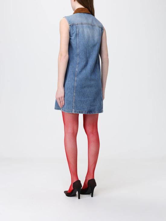 26SS 베르사체 데님 원피스 10226951A16751 1D800 Denim - VERSACE