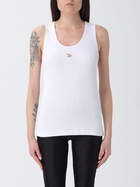 26SS 메종키츠네 베이비 폭스 탱크탑 PW00623KA0033 P100 White
