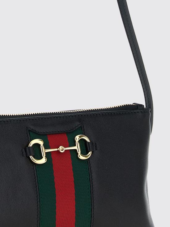 26SS 구찌 홀스빗 웹 미니 백 867130AAGOQ 1057 Black - GUCCI