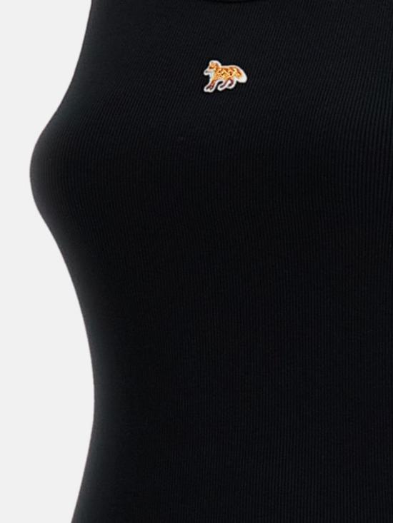 26SS 메종키츠네 베이비 폭스 탱크탑 PW00623KA0033 P199 Black - MAISON KITSUNE