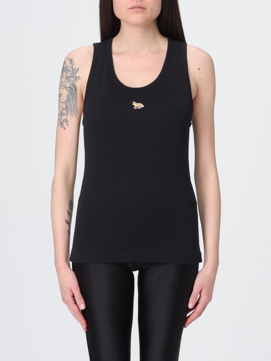26SS 메종키츠네 베이비 폭스 탱크탑 PW00623KA0033 P199 Black