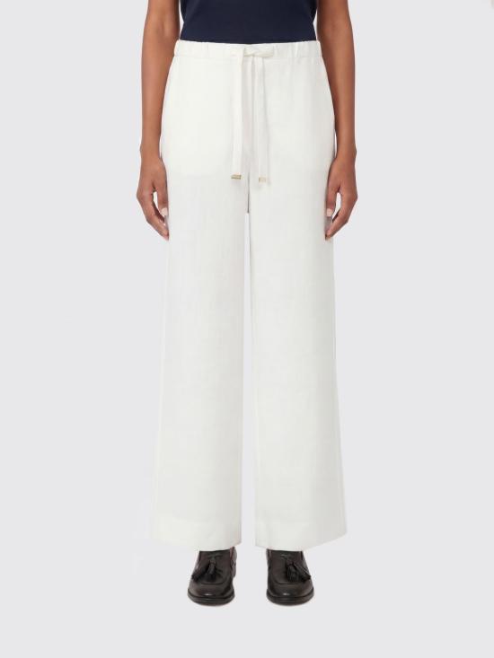 26SS 에스막스마라 팬츠 26191631013600 001 White