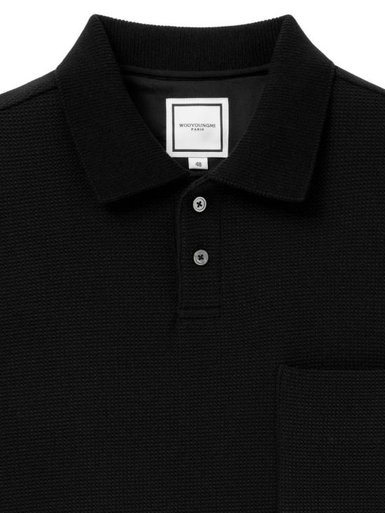 26SS 우영미 반팔 티셔츠 W261TS16 735B Black - WOOYOUNGMI