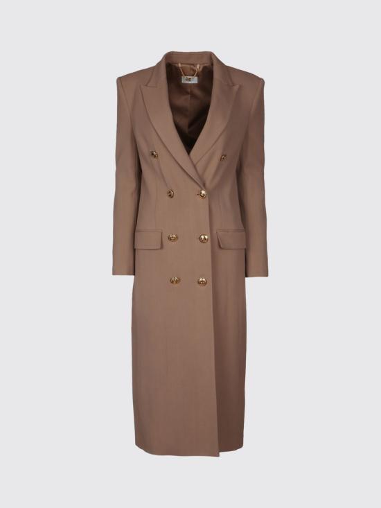 26SS 엘리자베타프랜치 코트 CP00361E2 229 Beige - ELISABETTA FRANCHI