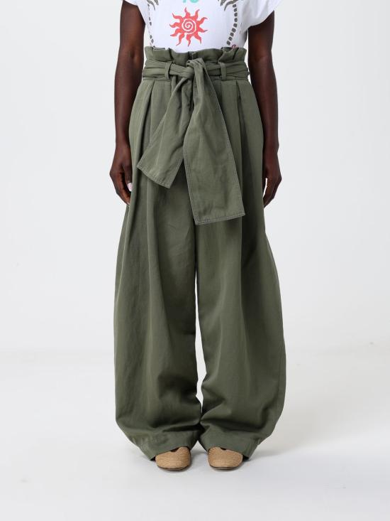 26SS 발망 팬츠 GF0PQ285CG64 7EC Green