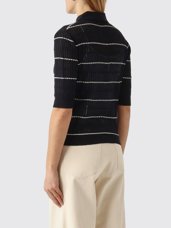 26SS 막스마라 폴로 티셔츠 2616361051600 014 Black - MAX MARA