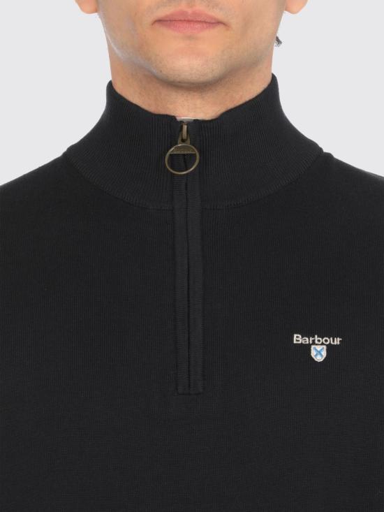 26SS 바버 스웨터 MKN1642 NY91 Blue - BARBOUR