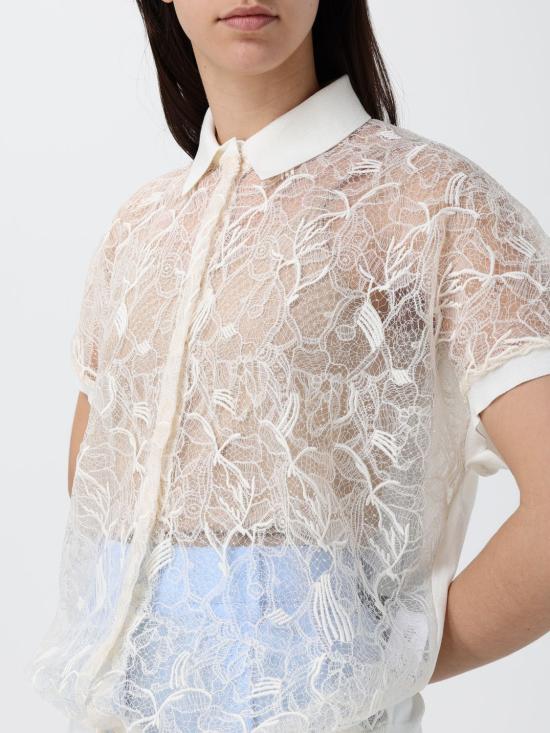 26SS 파비아나 필리피 폴로 티셔츠 MAD276F462M227 25 Natural - FABIANA FILIPPI