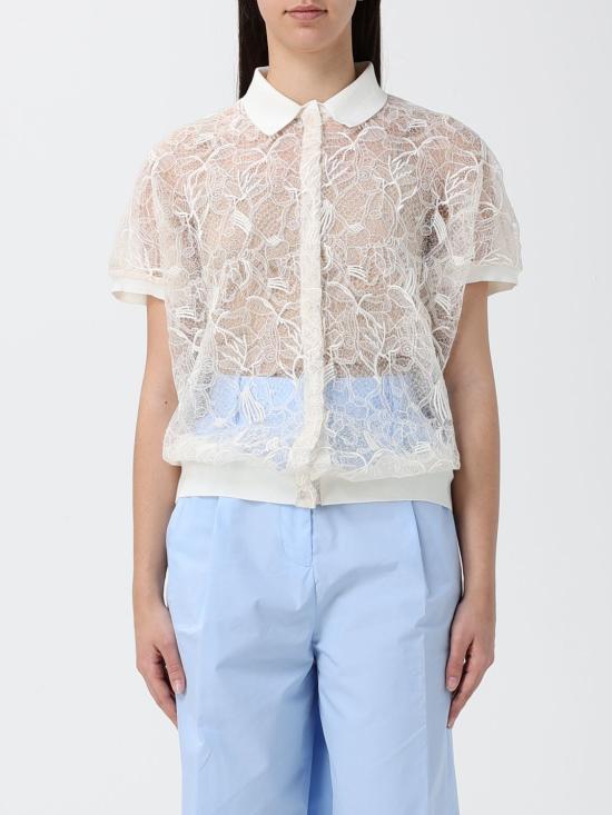 26SS 파비아나 필리피 폴로 티셔츠 MAD276F462M227 25 Natural