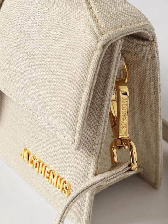 26SS 자크뮈스 라지 밤비노 크로스바디 플랩 백 BAW00007AW00094 140 Beige - JACQUEMUS