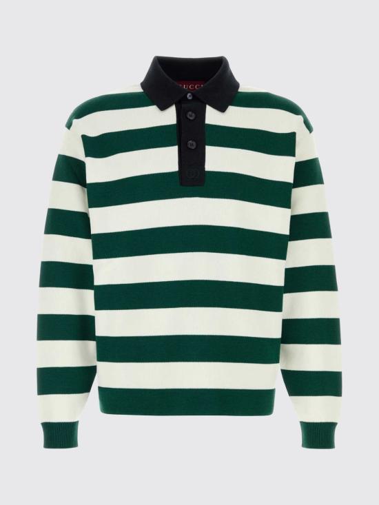 26SS 구찌 폴로 티셔츠 851696XKFBA 3035 Green - GUCCI