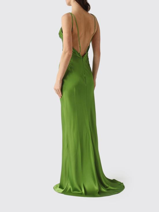26SS 엘리자베타프랜치 롱 원피스 ABR3362E2 EV3 Green - ELISABETTA FRANCHI