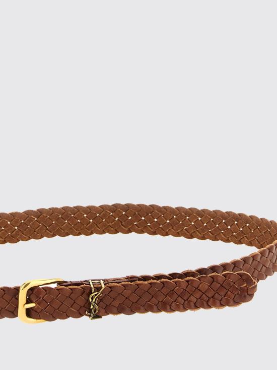 26SS 생로랑 가죽 벨트 859141AAEJG 2955 Natural - SAINT LAURENT