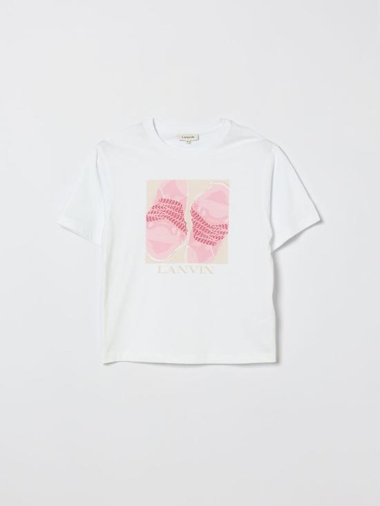 26SS [키즈] 랑방 티셔츠 N30332 C10P White