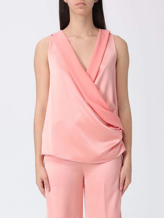 26SS H 꾸뛰르 민소매 티셔츠 HM32254649 ALBICOCCA Apricot