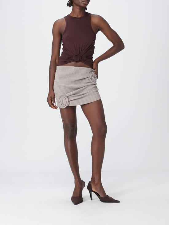 26SS 마그다뷰트림 민소매 티셔츠 166526 Brown - MAGDA BUTRYM