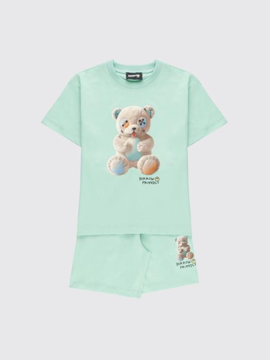 26SS [키즈] 바로우 캐주얼 세트 S6BKJUTB101 087 Green