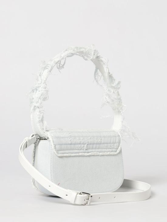 26SS 디젤 투명 TPU 아이코닉 숄더백 X08396P8771 HB179 Grey - DIESEL