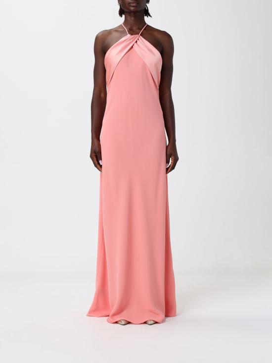 26SS H 꾸뛰르 롱 원피스 HV38474649 ALBICOCCA Apricot