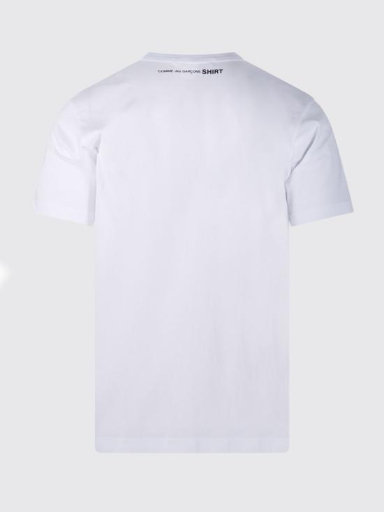 26SS 꼼데가르송 반팔 티셔츠 FQT003 3 White - COMME DES GARCONS