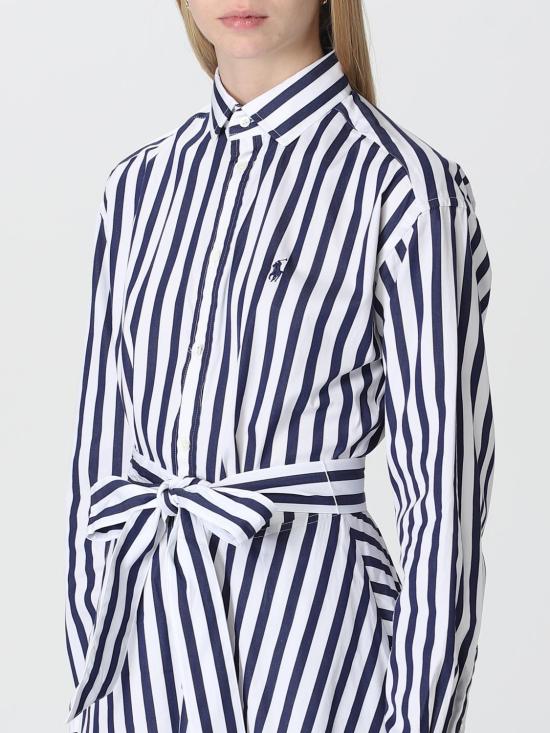 26SS 폴로 랄프로렌 미디 원피스 211891428 001 Navy - POLO RALPH LAUREN