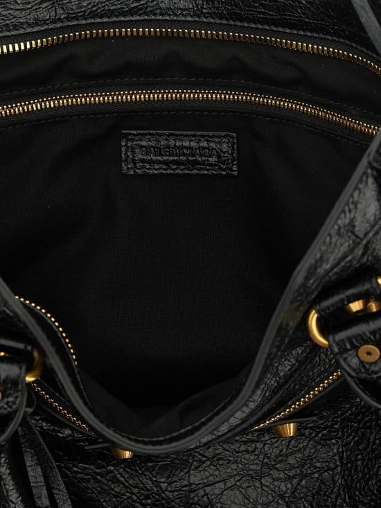 26SS 발렌시아가 르 시티 미디움 백 823058210F6 1000 Black - BALENCIAGA