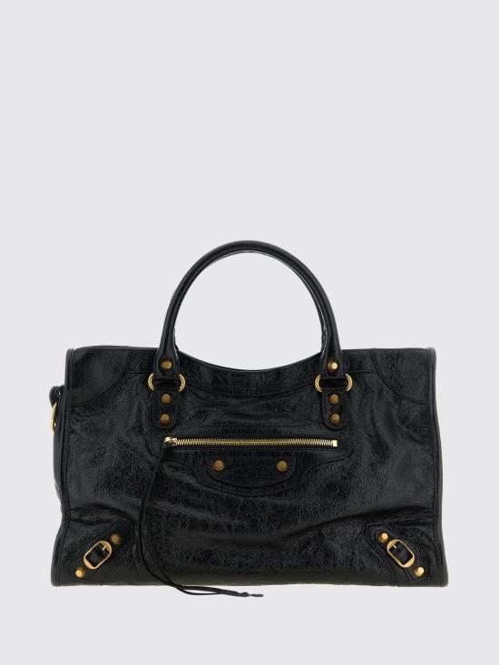 26SS 발렌시아가 르 시티 미디움 백 823058210F6 1000 Black