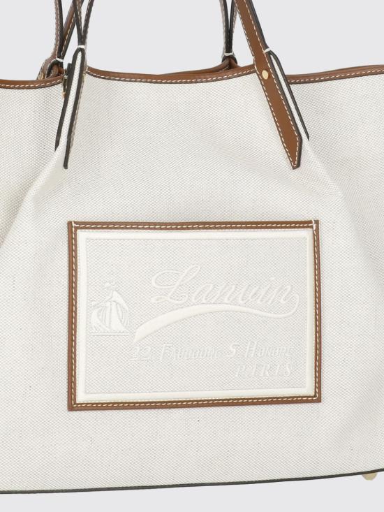 26SS 랑방 토트백 LWBGTTMMCVCAP26 B063 Natural - LANVIN