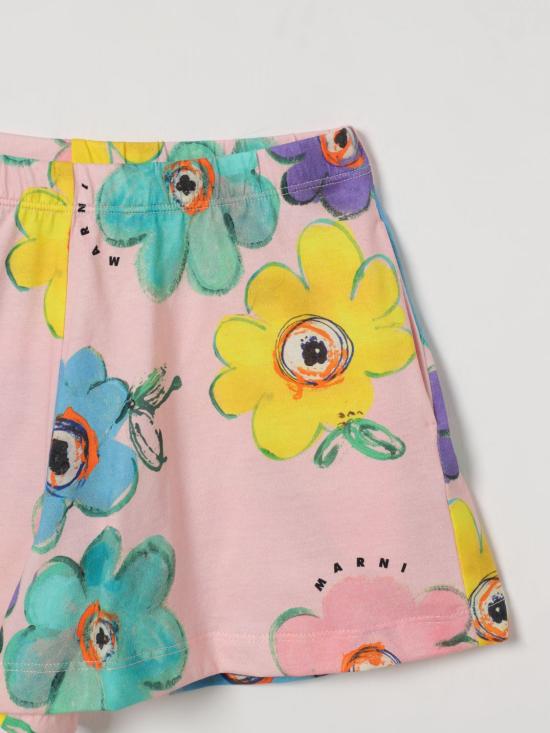 26SS [키즈] 마르니 쇼츠/버뮤다 M01812M00WY 0M351 Pink - MARNI