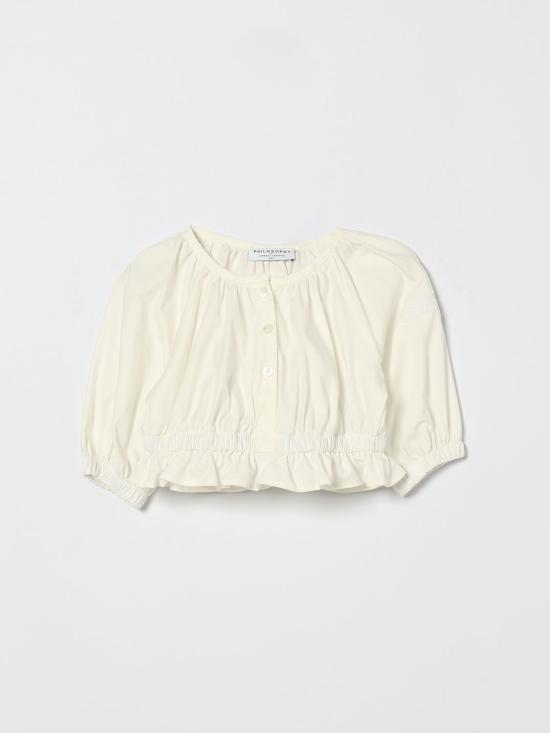 26SS [키즈] 필로소피 탑 I1G3057301 0001 White