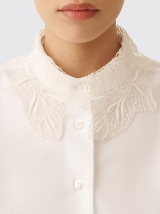 26SS 파비아나 필리피 블라우스 CAD276F762M176 21 White - FABIANA FILIPPI