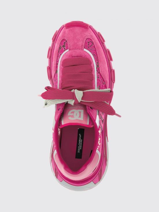 26SS 돌체앤가바나 DG 컨트리 로드 패드릭 스니커즈 CK2417AO189 8P750 Fuchsia - DOLCE & GABBANA