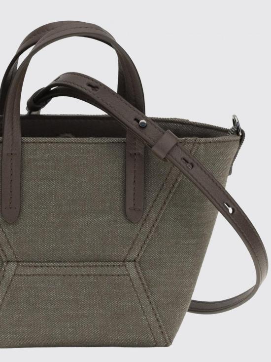 26SS 브루넬로 쿠치넬리 토트백 MB25D2675 C004 Military - BRUNELLO CUCINELLI