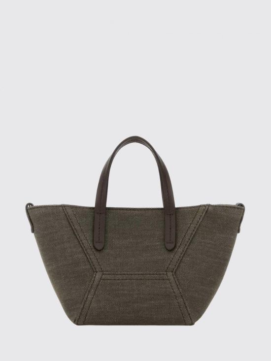 26SS 브루넬로 쿠치넬리 토트백 MB25D2675 C004 Military - BRUNELLO CUCINELLI