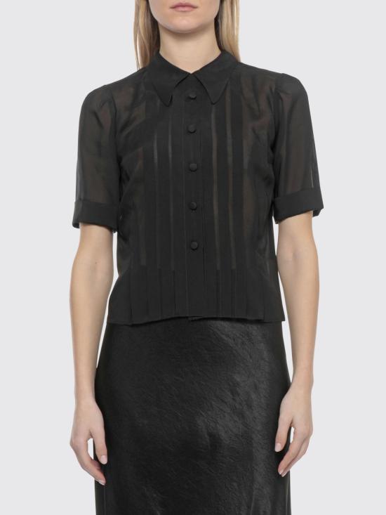 26SS 마르지엘라 셔츠 S51DR0001M35753 900F Black