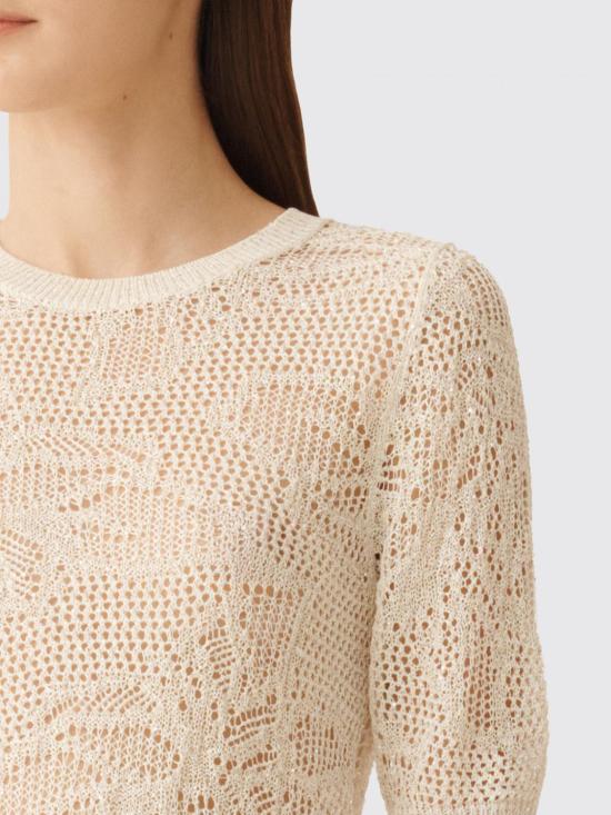 26SS 파비아나 필리피 스웨터 MAD276F131D864 0150 Mastic - FABIANA FILIPPI