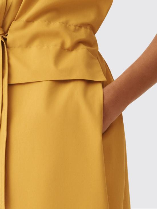 26SS 파비아나 필리피 미디 원피스 ABD276F618L582 6174 Mustard - FABIANA FILIPPI