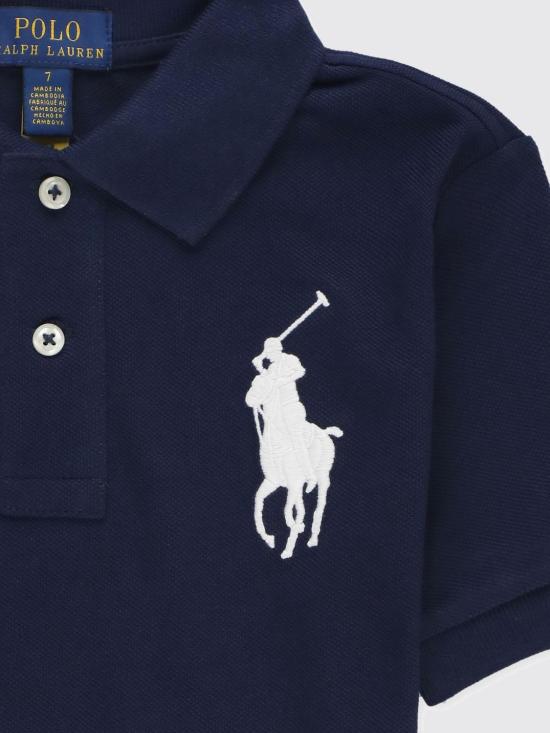 26SS [키즈] 폴로 랄프로렌 폴로 셔츠 322670257 014 Blue - POLO RALPH LAUREN