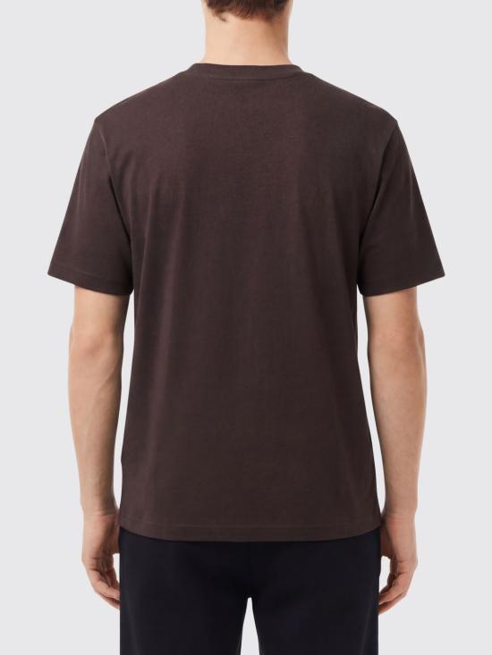 26SS 라코스테 반팔 티셔츠 TH7318 3LA Brown - LACOSTE