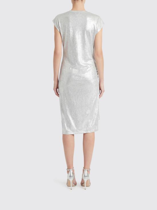 26SS 파코라반 미디 원피스 20PJR0007VI0222 P040 Grey - PACO RABANNE