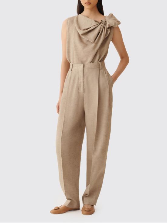 26SS 파비아나 필리피 민소매 티셔츠 TPD276F737D835 0161 Dove Grey - FABIANA FILIPPI