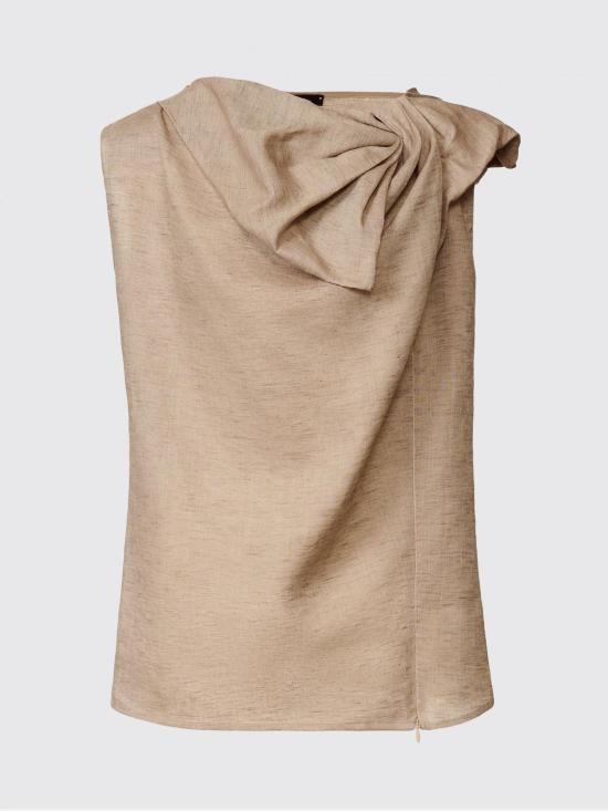 26SS 파비아나 필리피 민소매 티셔츠 TPD276F737D835 0161 Dove Grey - FABIANA FILIPPI