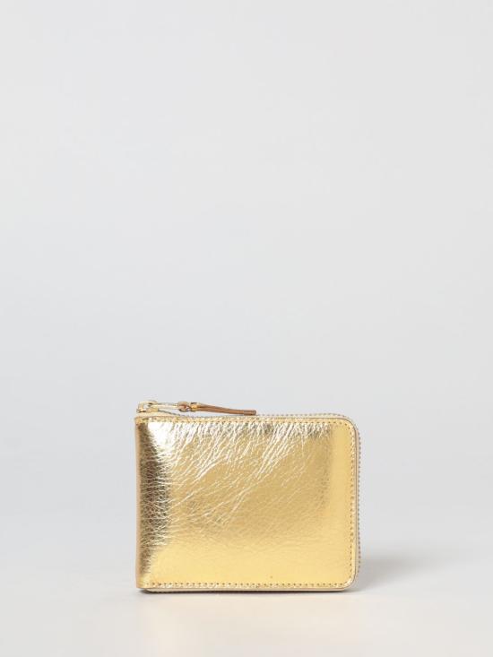 26SS 꼼데가르송 남성지갑 SA7100G ORO Gold